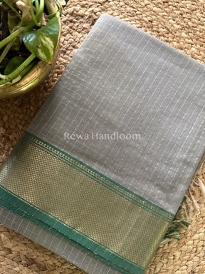 Maheshwari Zari Checkered Sarees