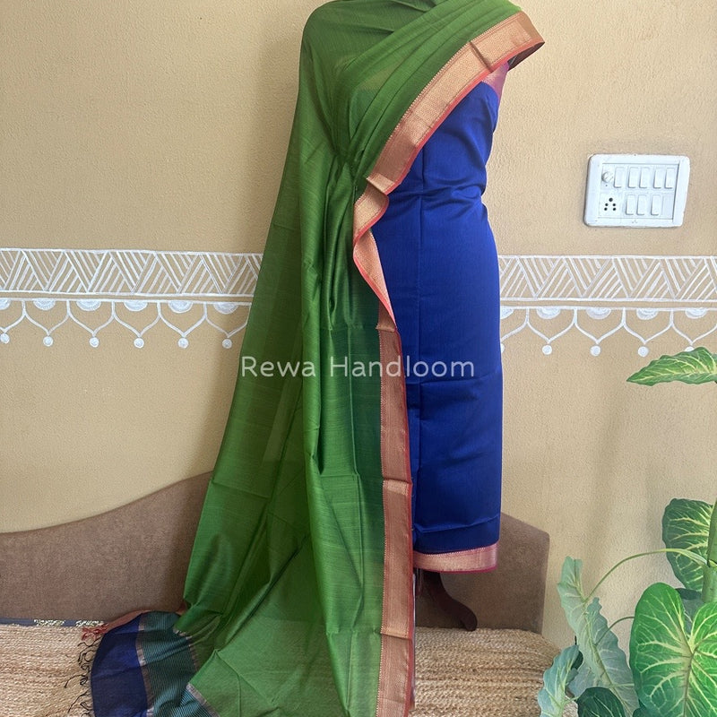 Maheshwari Top-Dupatta Suit