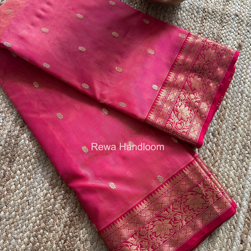 Chanderi Katan Silk Saree