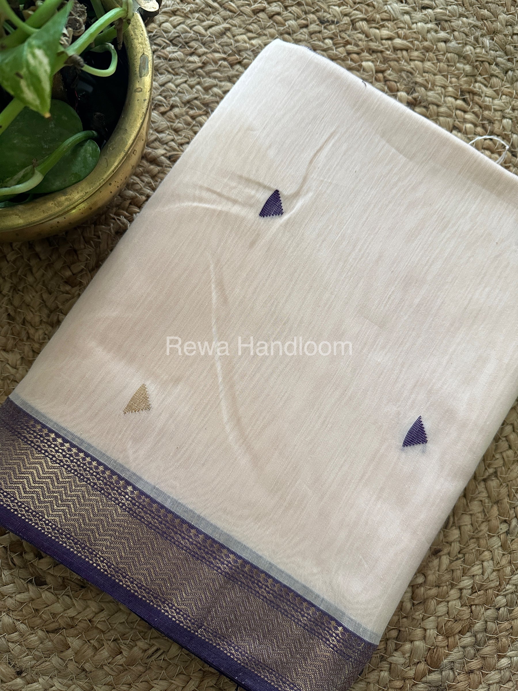  Motifs ~ Maheshwari Saree