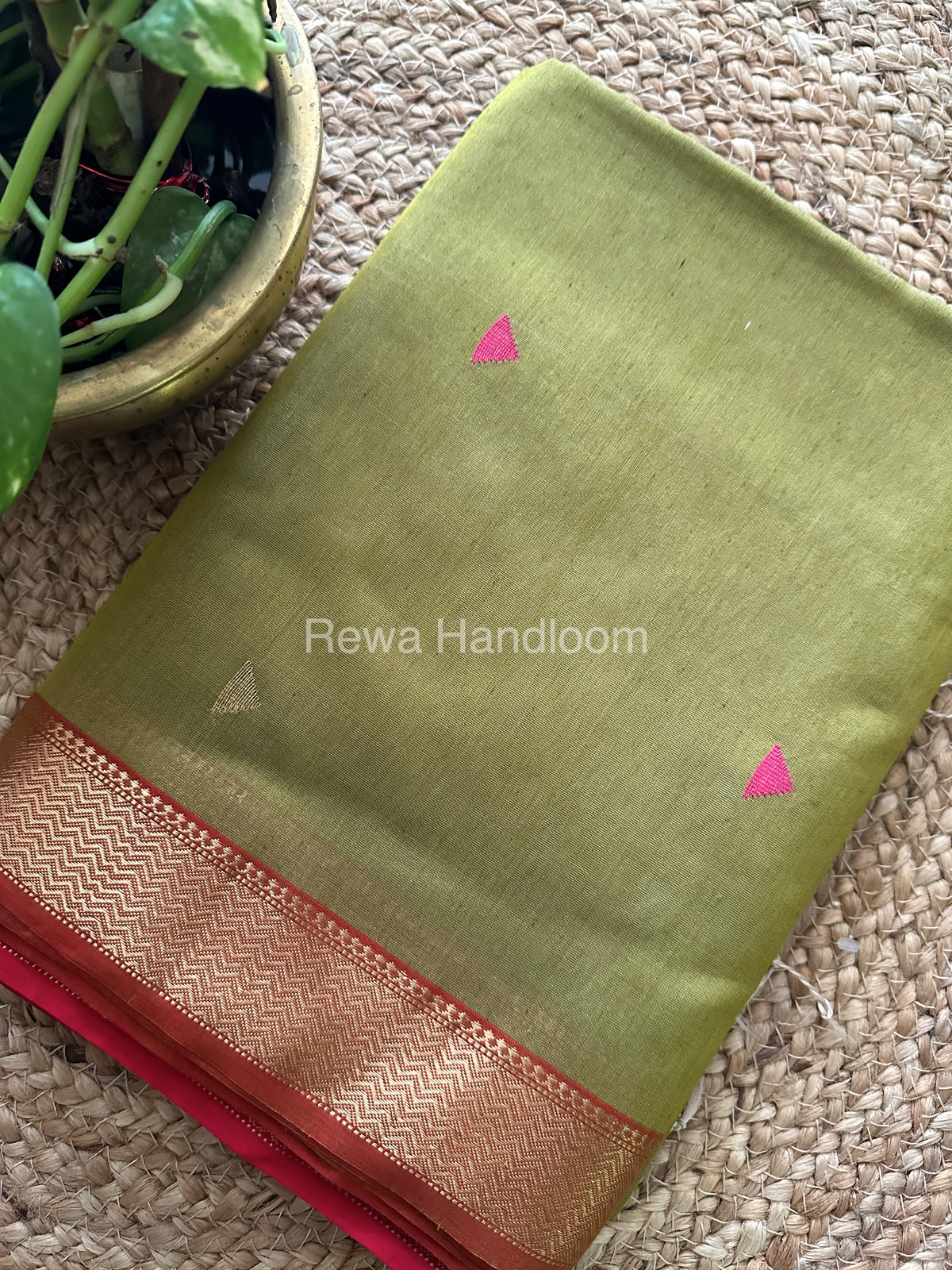  Motifs ~ Maheshwari Saree