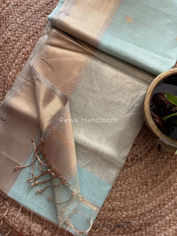 Maheshwari Tissue Butti Saree