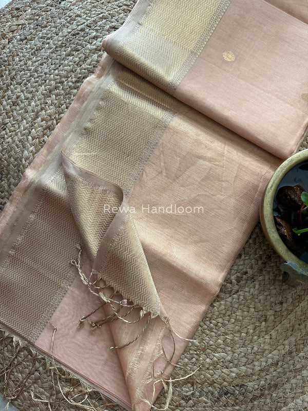 Maheshwari Tissue Butti Saree