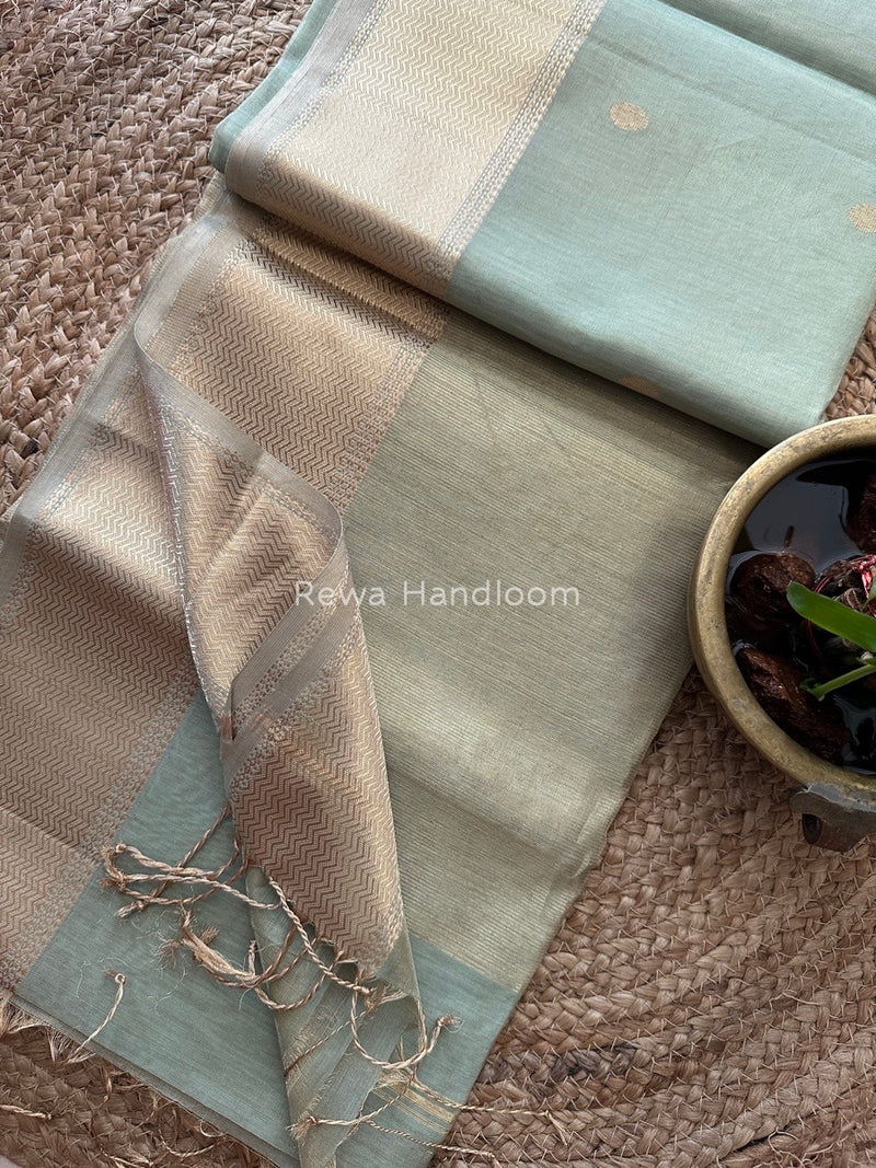 Maheshwari Tissue Butti Saree