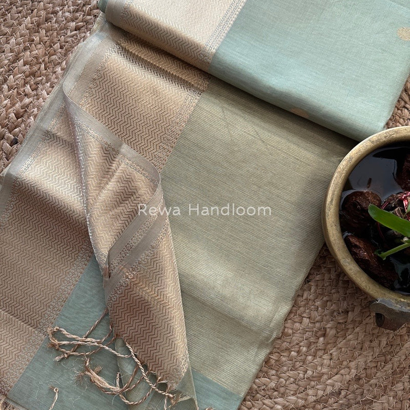 Maheshwari Tissue Butti Saree