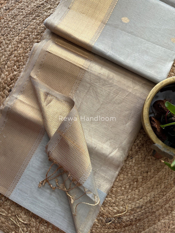 Maheshwari Tissue Butti Saree