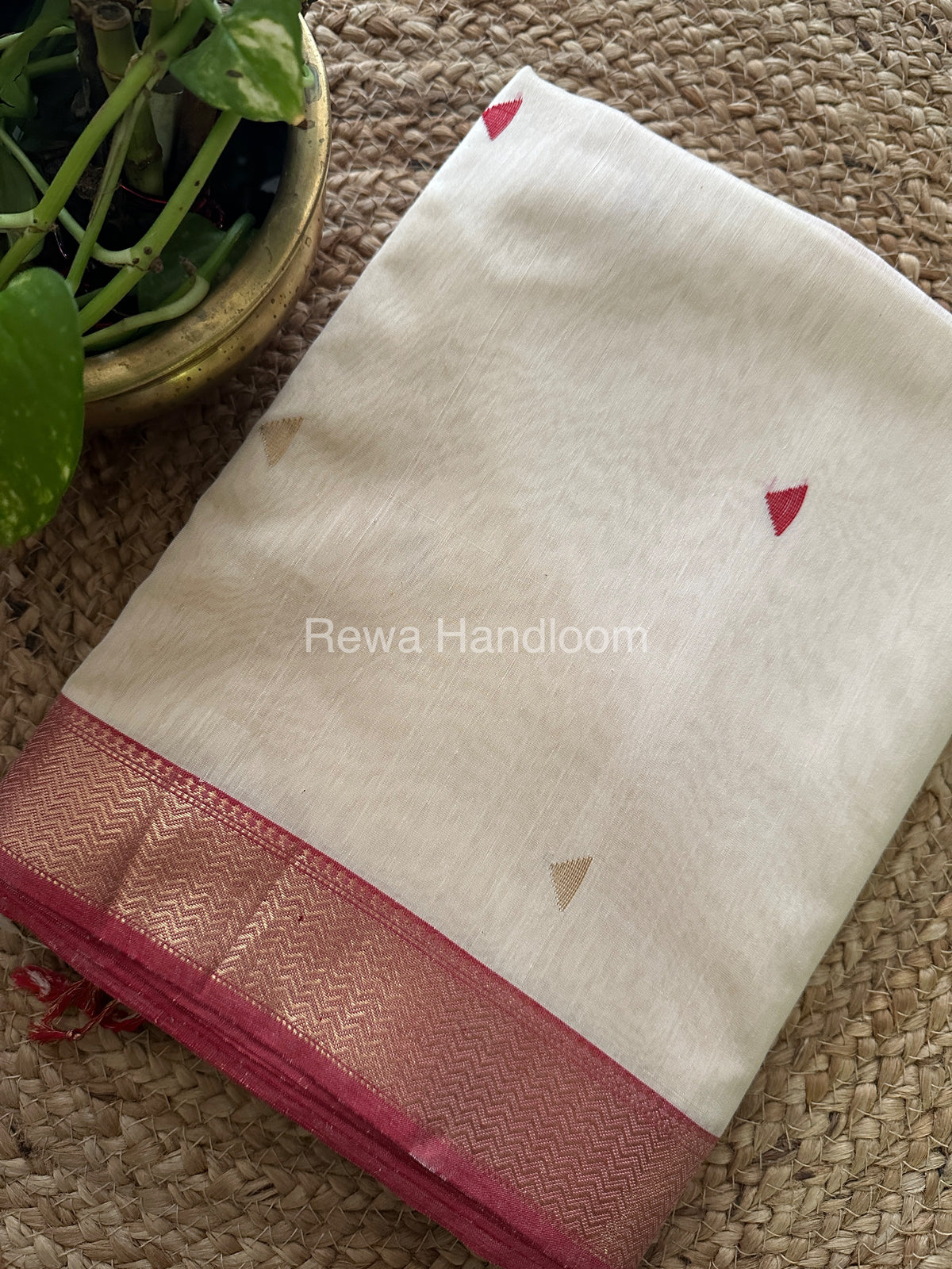  Motifs ~ Maheshwari Saree