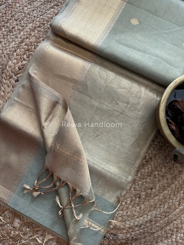 Maheshwari Tissue Butti Saree