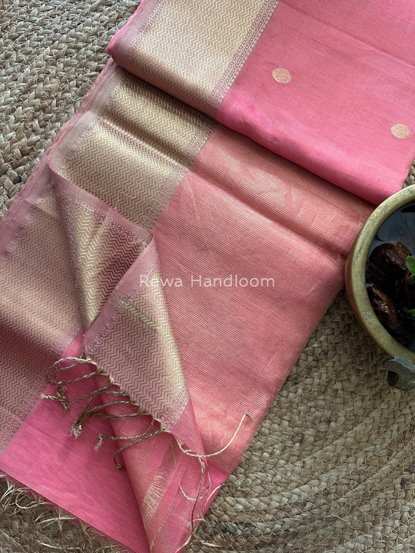 Maheshwari Tissue Butti Saree