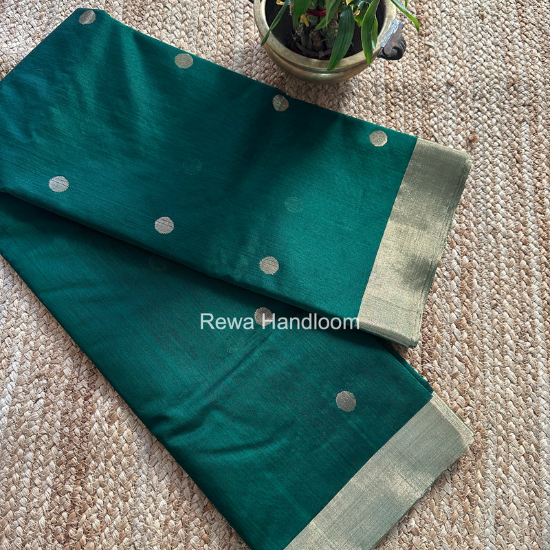 Chanderi Butta Silk Saree