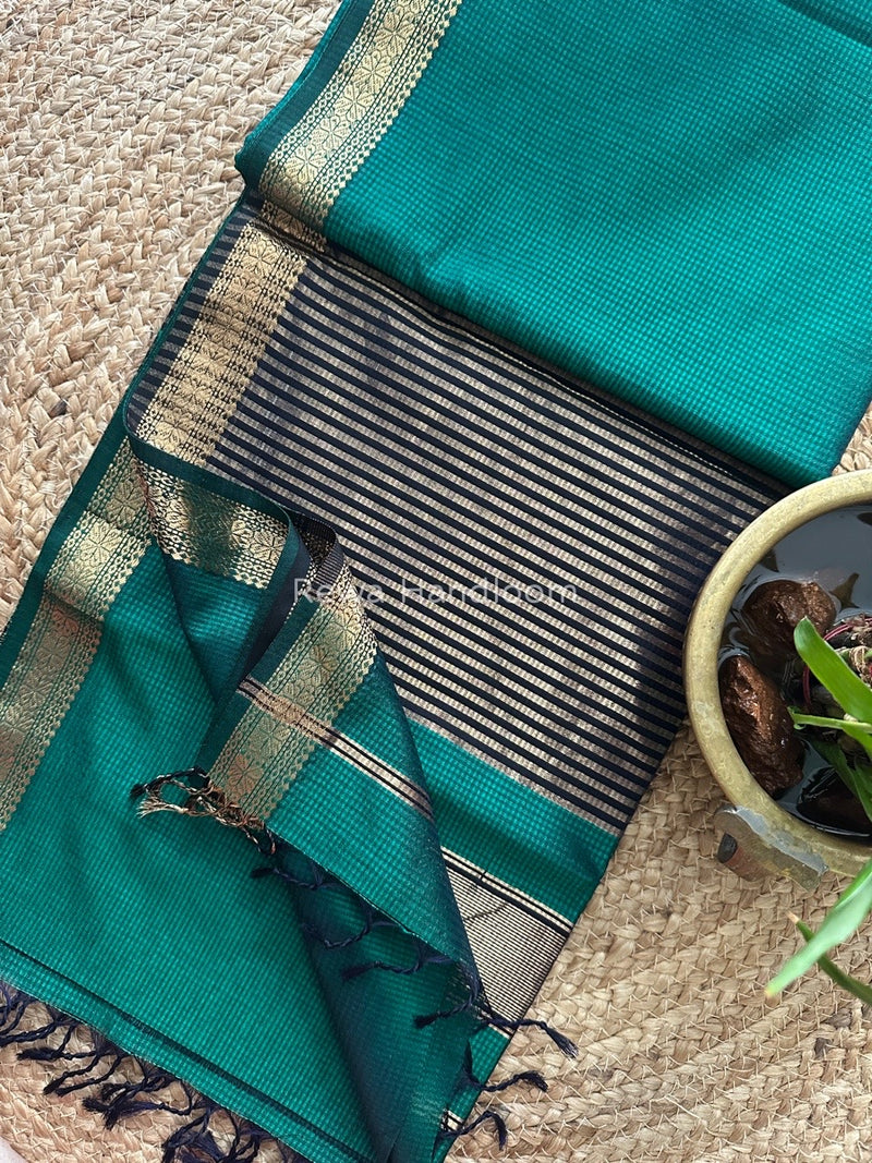 Maheshwari Garbha Reshami Silk Saree