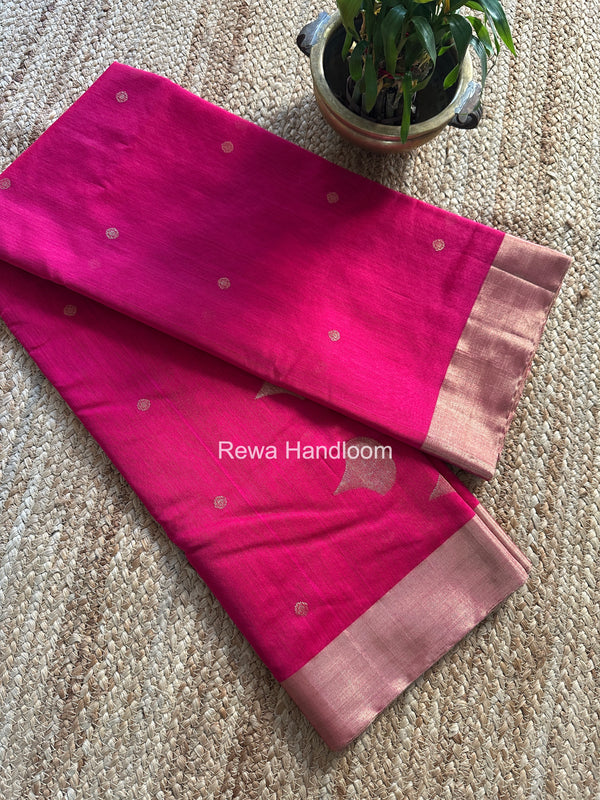 Chanderi Butta Silk Saree