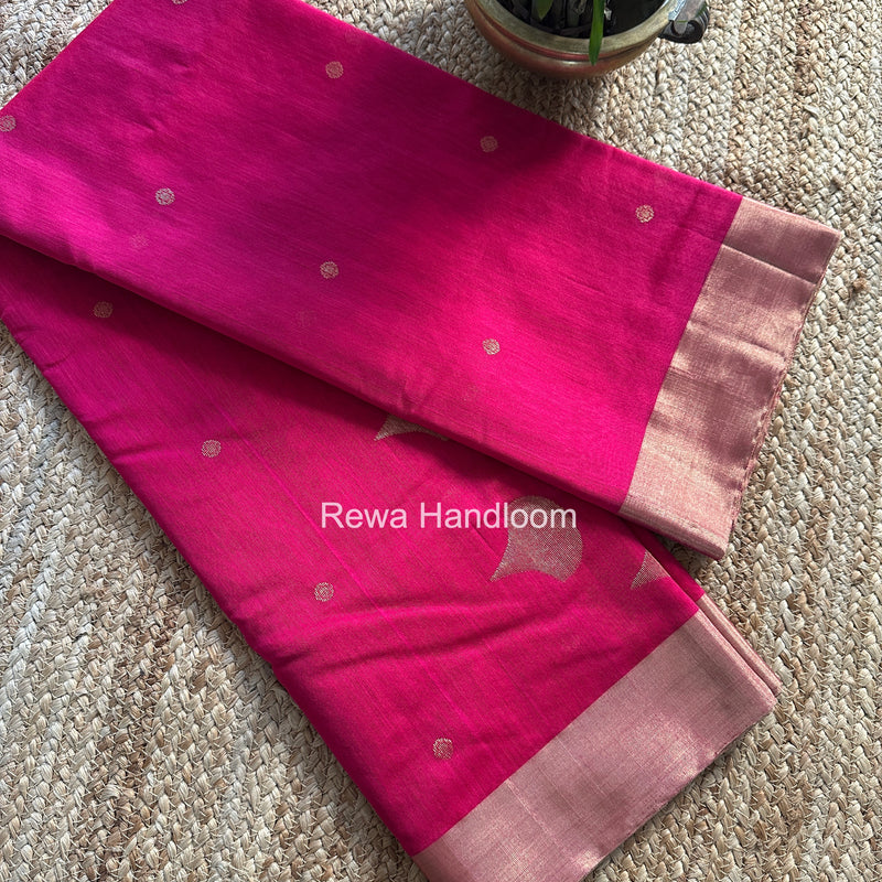 Chanderi Butta Silk Saree