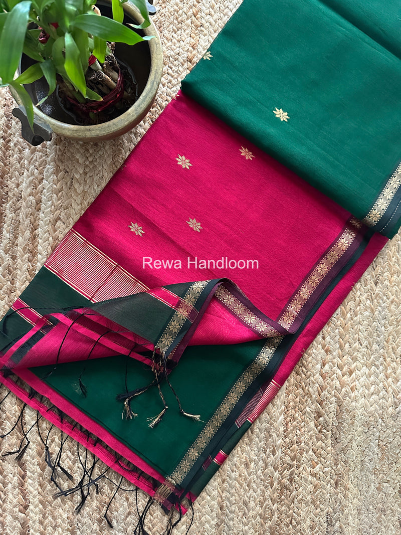 Star Butti Maheshwari Saree