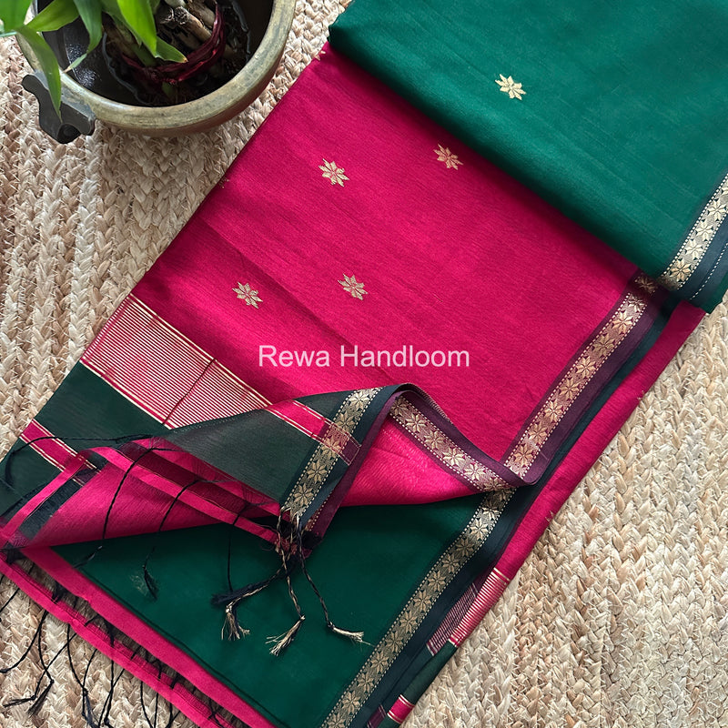 Star Butti Maheshwari Saree