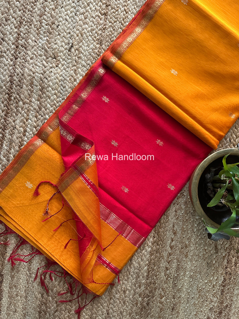 Star Butti Maheshwari Saree