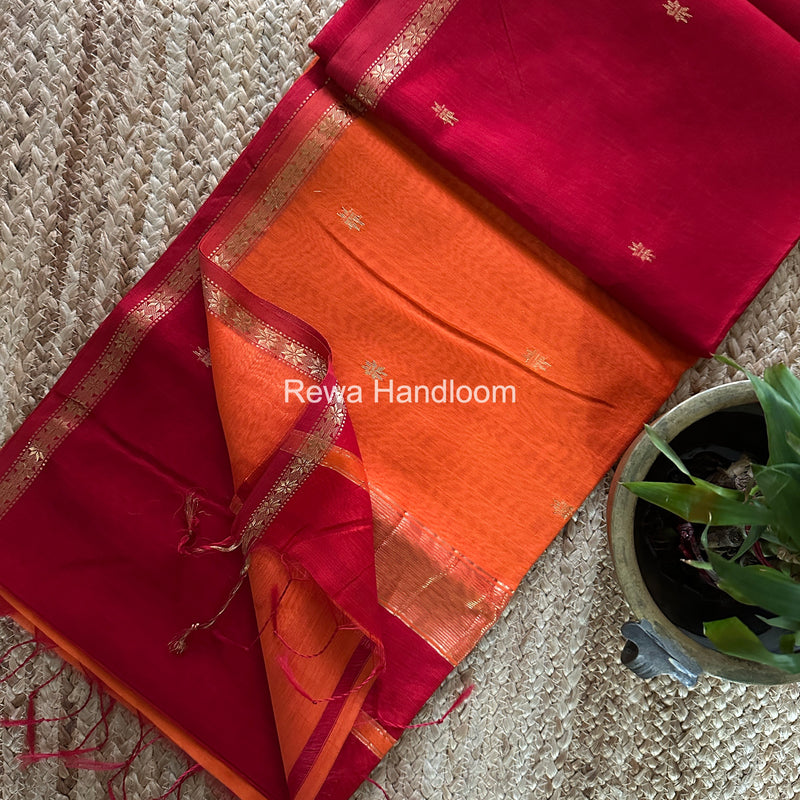 Star Butti Maheshwari Saree