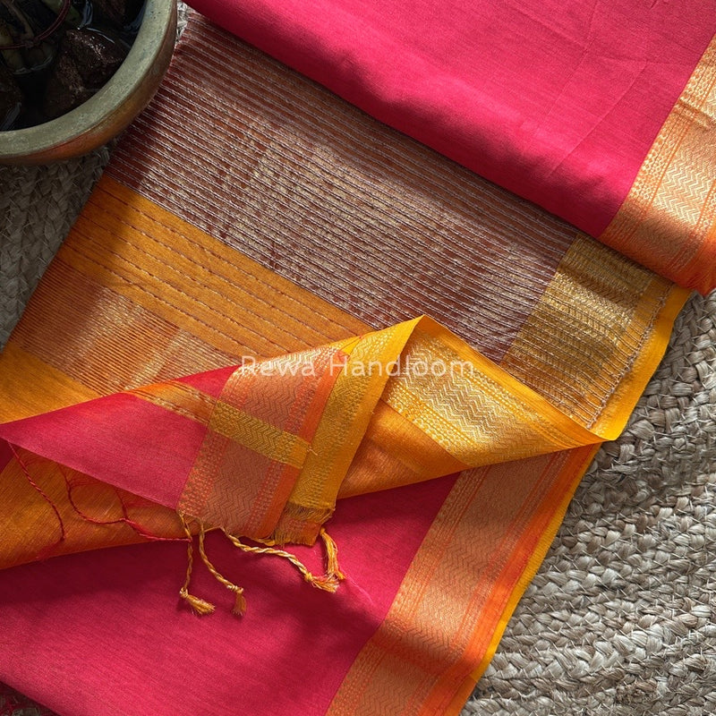 Maheshwari Gichha Pallu Saree