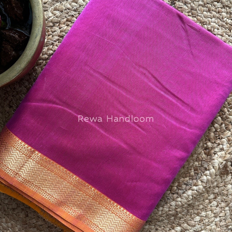 Maheshwari Deep Purple Gichha Pallu Saree GP050