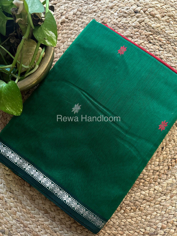  Zari Butti ~ Maheshwari Saree