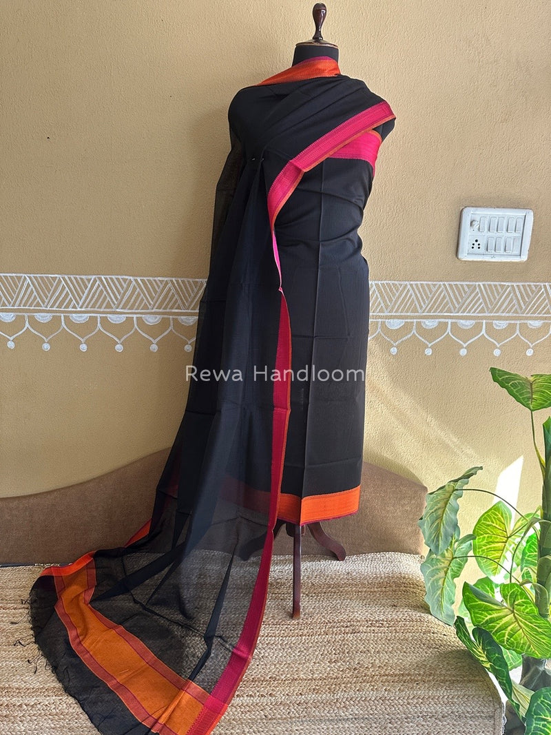 Maheshwari Multicolour Dress Material