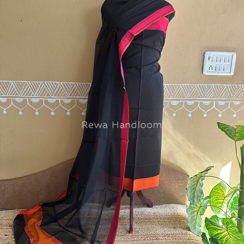 Maheshwari Multicolour Dress Material