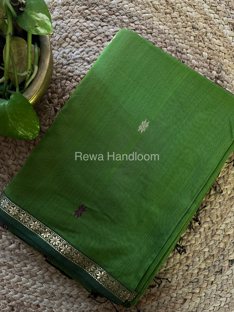  Zari Butti ~ Maheshwari Saree
