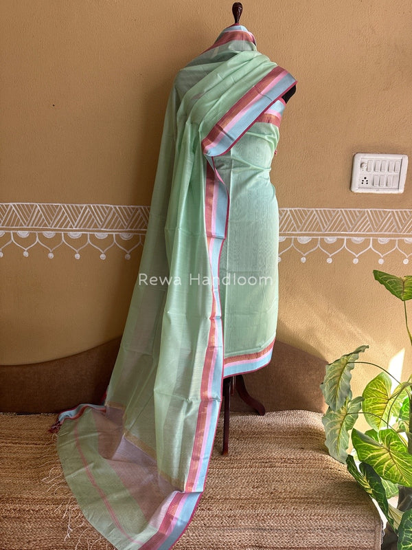 Maheshwari Multicolour Dress Material