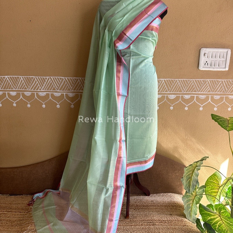 Maheshwari Multicolour Dress Material