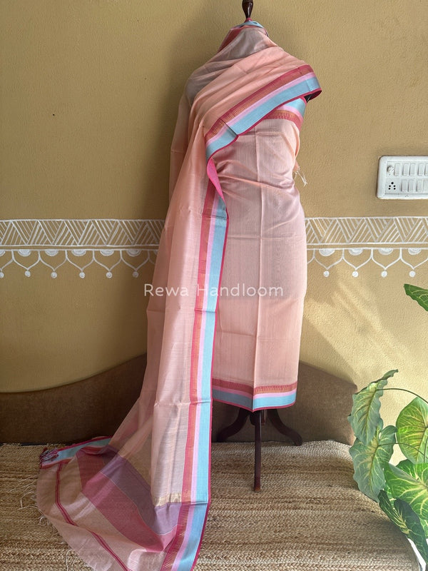 Maheshwari Multicolour Dress Material