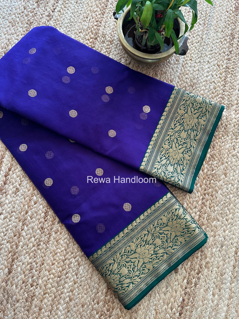 Chanderi Katan Silk Saree