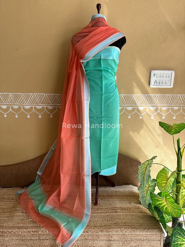 Maheshwari Multicolour Dress Material