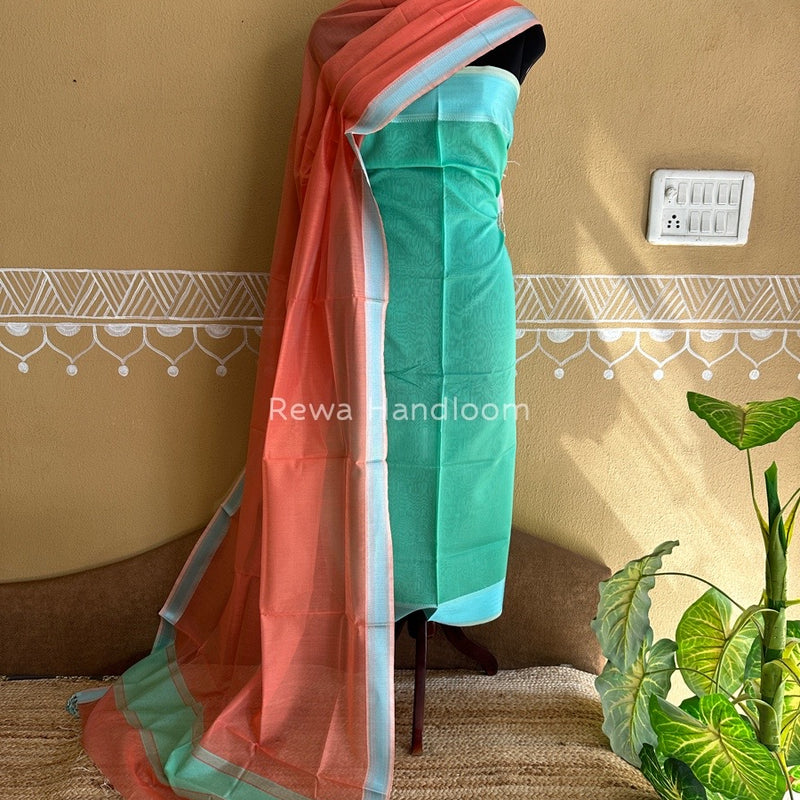 Maheshwari Multicolour Dress Material