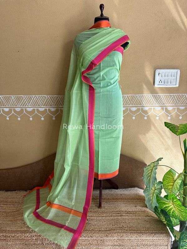Maheshwari Multicolour Dress Material