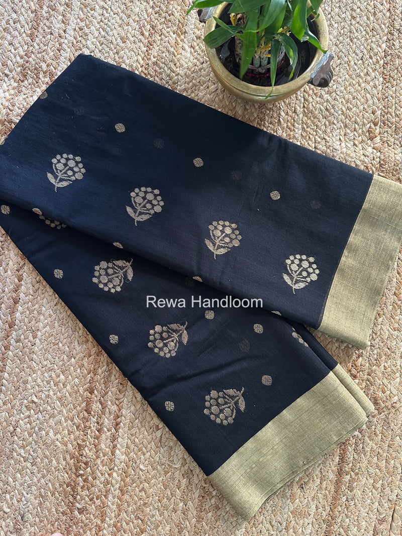 Chanderi Butta Silk Saree