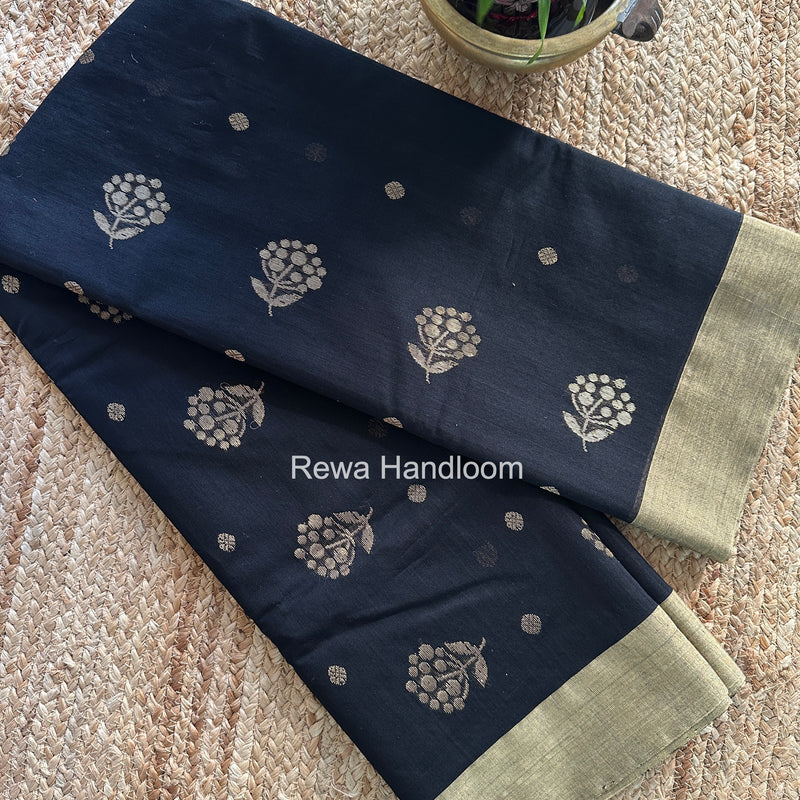 Chanderi Butta Silk Saree