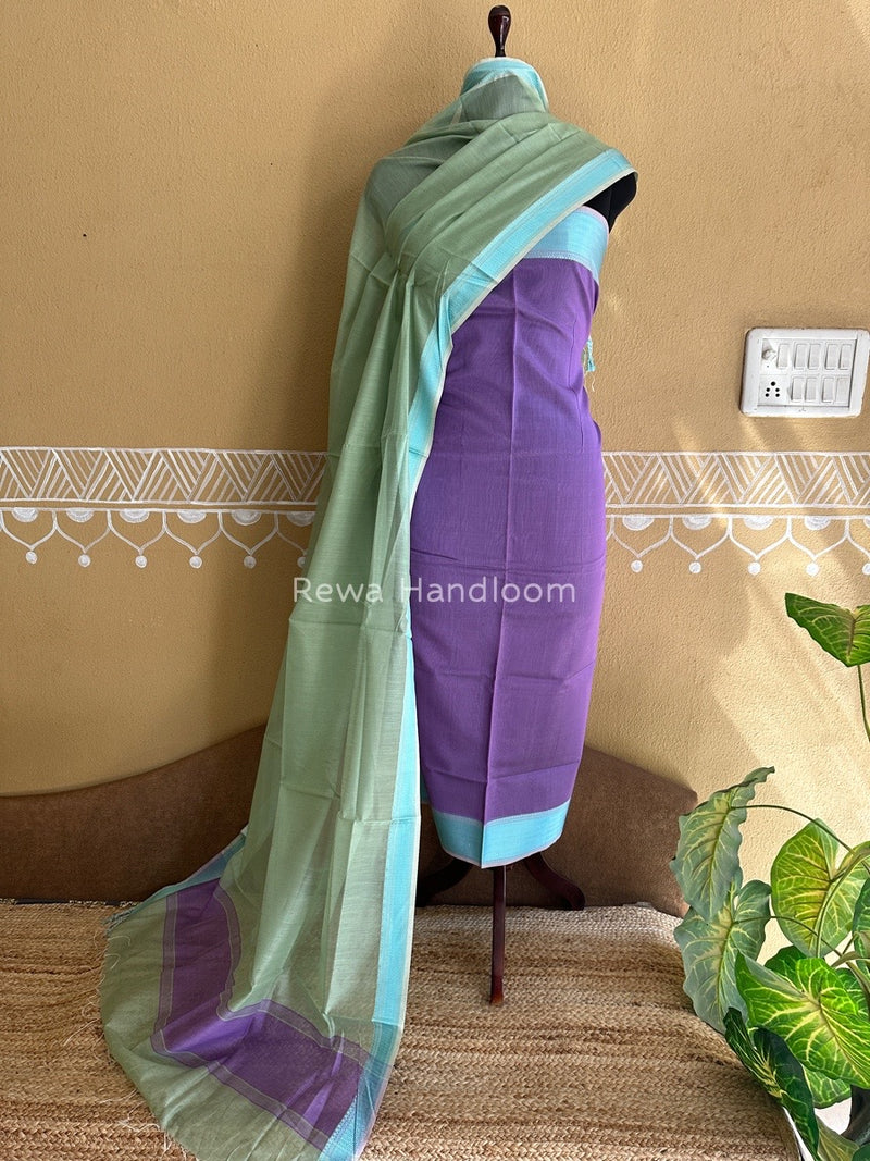 Maheshwari Multicolour Dress Material