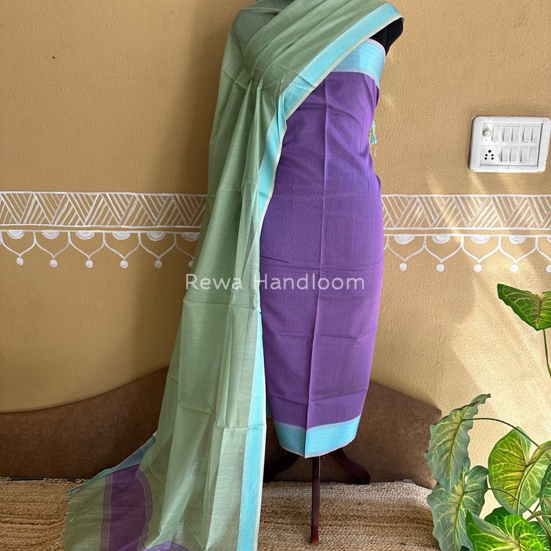 Maheshwari Multicolour Dress Material