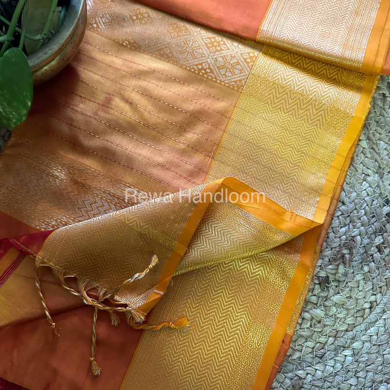 Maheshwari Pure Silk Saree