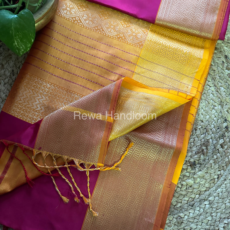 Maheshwari Pure Silk Saree