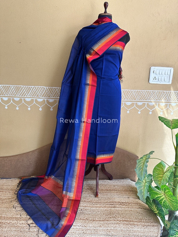 Maheshwari Multicolour Dress Material