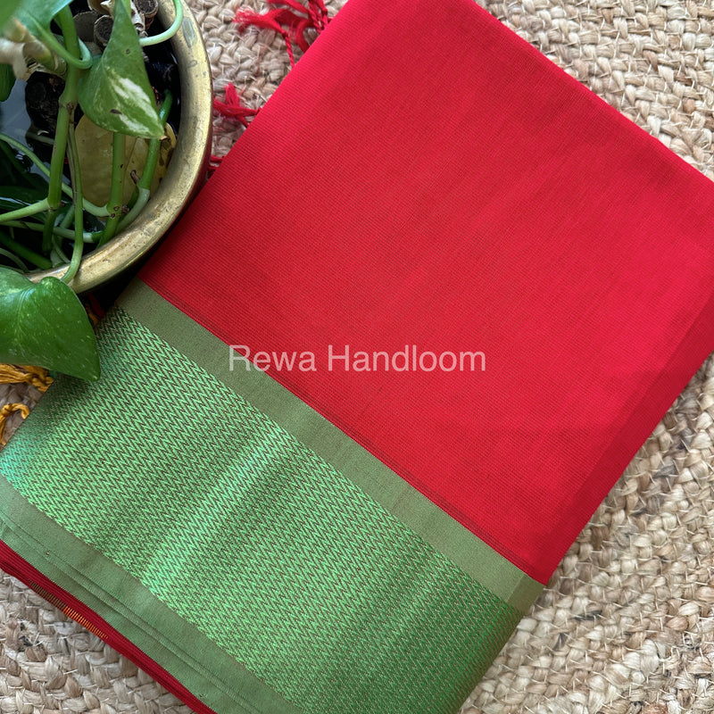 Maheshwari Heavy Pallu Saree