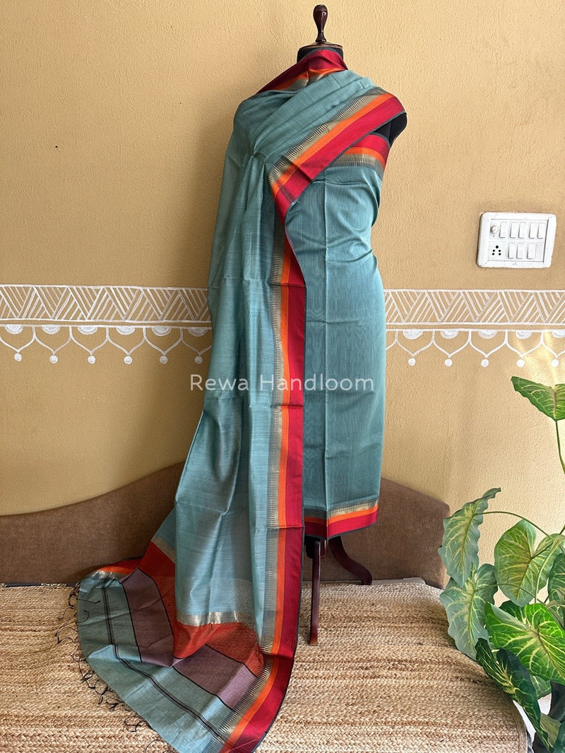 Maheshwari Multicolour Dress Material