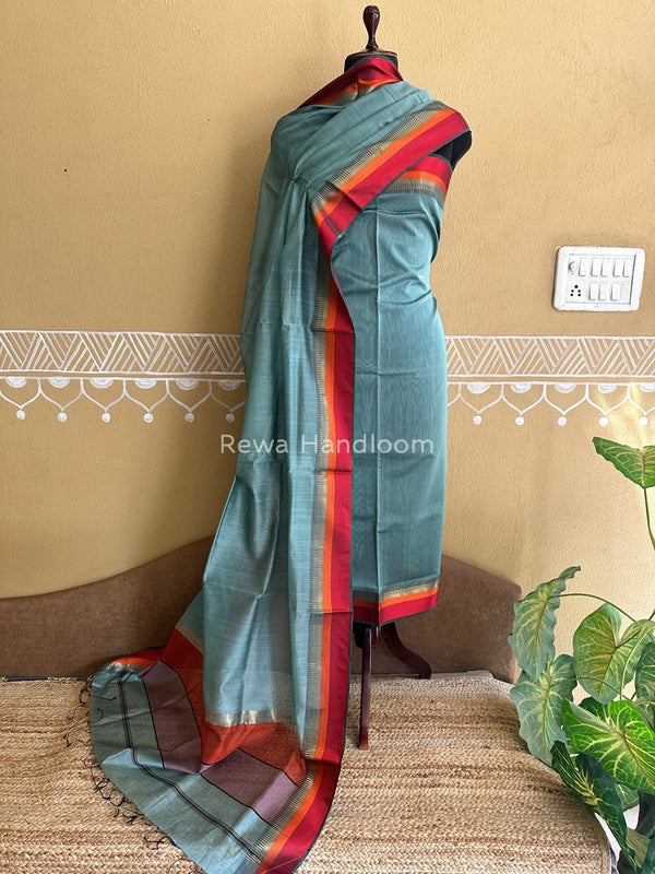 Maheshwari Multicolour Dress Material