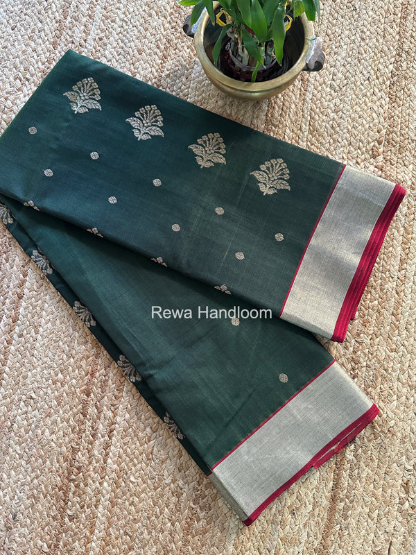 Chanderi Butta Silk Saree