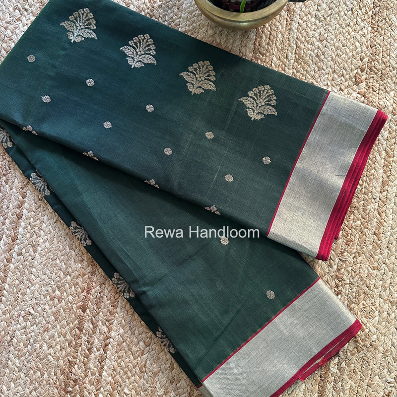 Chanderi Butta Silk Saree