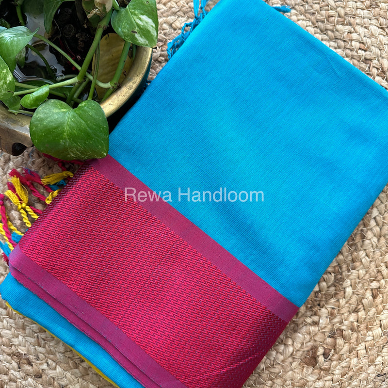 Maheshwari Heavy Pallu Saree
