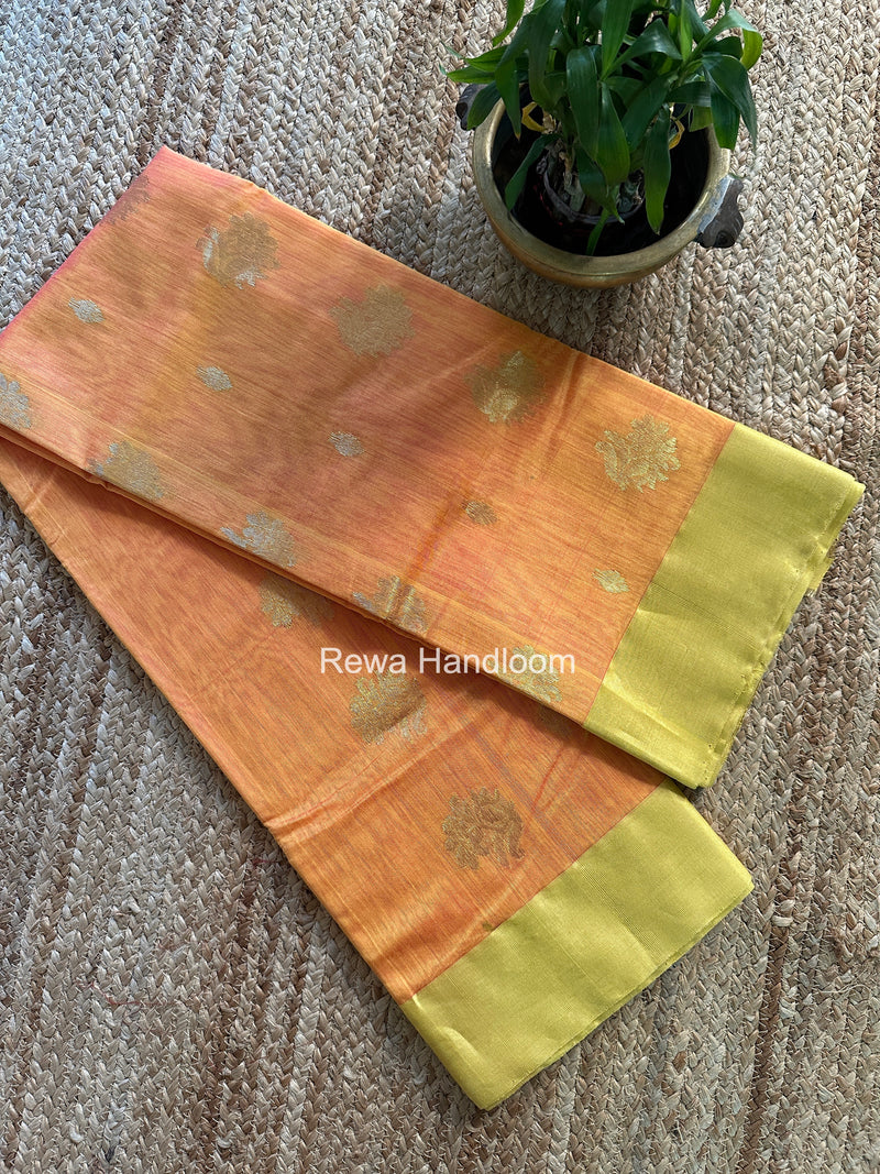 Chanderi Butta Silk Saree