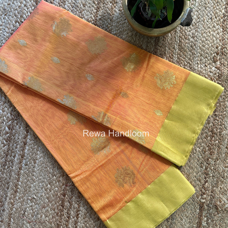 Chanderi Butta Silk Saree