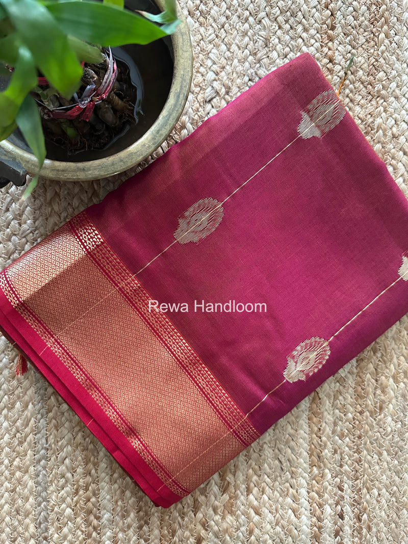 Maheshwari Magenta Shaded Butta Saree BLSS07